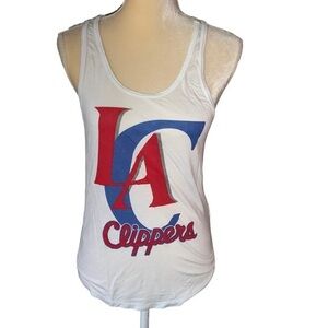 NBA Los Angeles Clippers White Tank Top Size Small